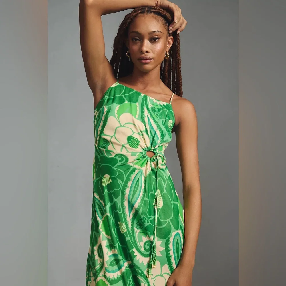 Farm Rio Tropical Groove Midi Dress - Picture 3 of 4